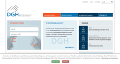 Desktop Screenshot of dg-h.de
